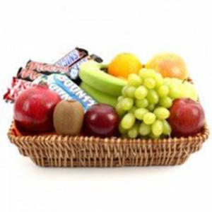 Mix Fruit and Mix Chocolate Basket