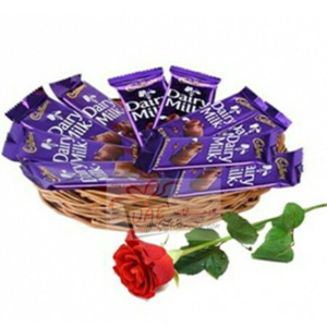 Dairy milk basket