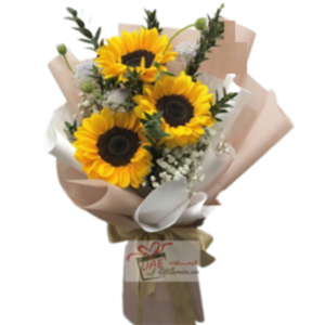 Sun flower bouquet