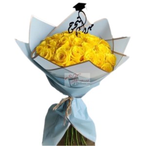 Yellow flower bouquet