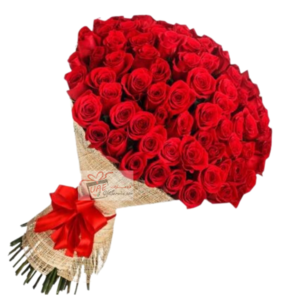 20 Red flower bouquet