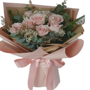 Pink flower bouquet