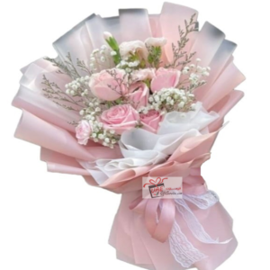 Pink flower bouquet