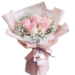 Pink flower bouquet