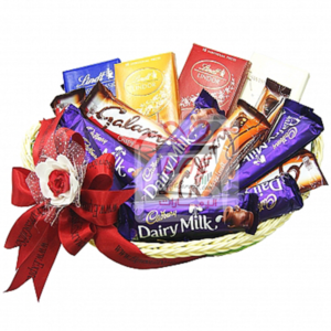 Mix chocolate basket